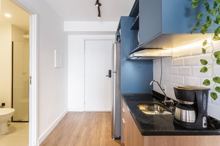 Studio para alugar com 25m², 1 quarto e sem vaga Studio para alugar com 25m², 1 quarto e sem vagaCozinha