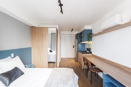 Studio para alugar com 25m², 1 quarto e sem vaga Studio para alugar com 25m², 1 quarto e sem vagaStudio