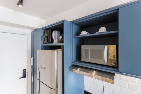 Studio para alugar com 25m², 1 quarto e sem vaga Studio para alugar com 25m², 1 quarto e sem vagaCozinha
