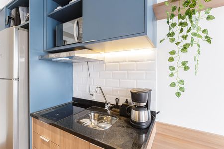 Studio para alugar com 25m², 1 quarto e sem vaga Studio para alugar com 25m², 1 quarto e sem vagaCozinha