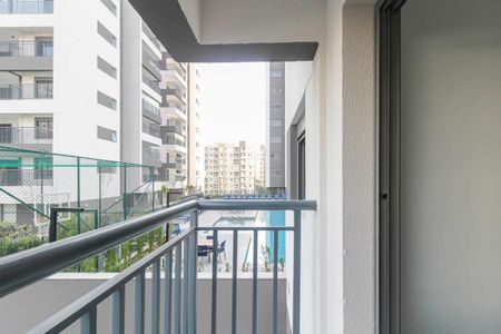 Varanda da Sala de apartamento para alugar com 1 quarto, 30m² em Vila Graciosa, São Paulo