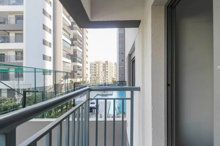 Varanda da Sala de apartamento para alugar com 1 quarto, 30m² em Vila Graciosa, São Paulo