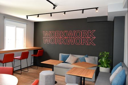 Apartamento para alugar com 48m², 1 quarto e sem vagaCoworking