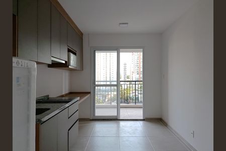 Sala/Cozinha Integrados de apartamento para alugar com 1 quarto, 48m² em Pinheiros, São Paulo