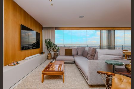 Sala de apartamento para alugar com 3 quartos, 167m² em Jardim das Acacias, São Paulo