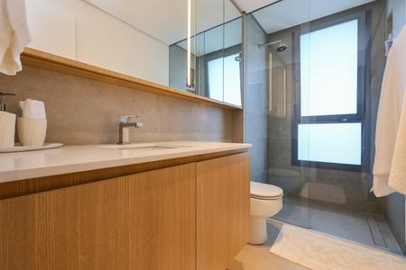 Apartamento para alugar com 167m², 3 quartos e 3 vagasBanheiro 2 da Suíte 1