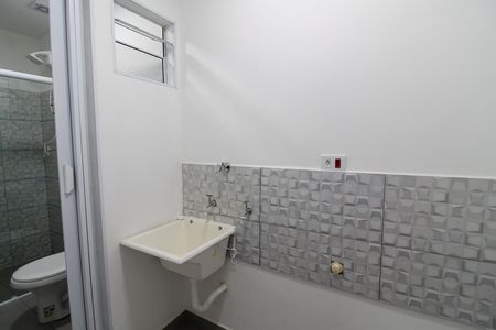 Área de Serviço de kitnet/studio para alugar com 1 quarto, 33m² em Vila São Silvestre (zona Leste), São Paulo
