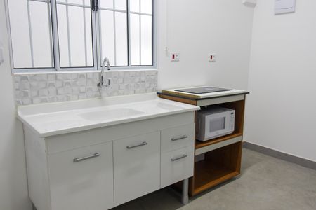 Studio para alugar com 33m², 1 quarto e sem vaga Studio para alugar com 33m², 1 quarto e sem vagaCozinha