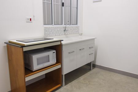 Cozinha de kitnet/studio para alugar com 1 quarto, 33m² em Vila São Silvestre (zona Leste), São Paulo