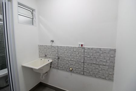 Área de Serviço de kitnet/studio para alugar com 1 quarto, 33m² em Vila São Silvestre (zona Leste), São Paulo