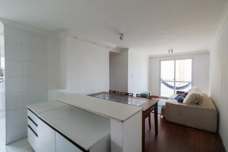 Sala de apartamento para alugar com 3 quartos, 69m² em Jardim Melo, Diadema