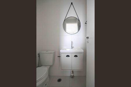 Apartamento para alugar com 27m², 1 quarto e sem vaga Apartamento para alugar com 27m², 1 quarto e sem vagaBanheiro