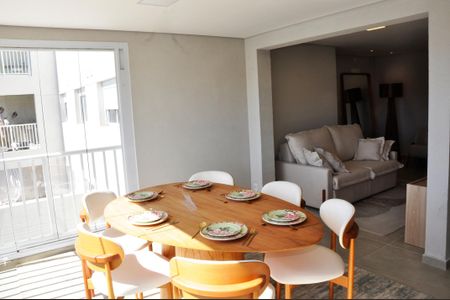 Varanda da Sala de apartamento para alugar com 2 quartos, 70m² em Parque Sao Domingos, São Paulo