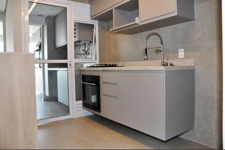 Apartamento para alugar com 70m², 2 quartos e 2 vagas Apartamento para alugar com 70m², 2 quartos e 2 vagasDetalhe - Cozinha Americana