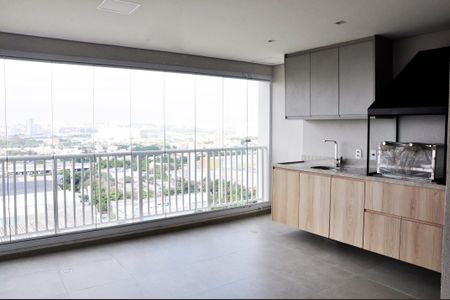 Apartamento para alugar com 70m², 2 quartos e 2 vagas Apartamento para alugar com 70m², 2 quartos e 2 vagasDetalhe - Varanda da Sala e Sala de Jantar