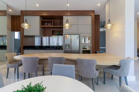 Apartamento para alugar com 61m², 1 quarto e 1 vaga Apartamento para alugar com 61m², 1 quarto e 1 vagaÁrea comum - Salão de festas