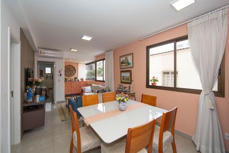 SALA de apartamento à venda com 2 quartos, 68m² em Serra, Belo Horizonte