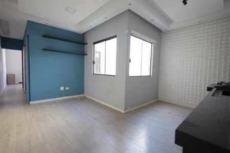 Sala de apartamento para alugar com 2 quartos, 70m² em Campestre, Santo André