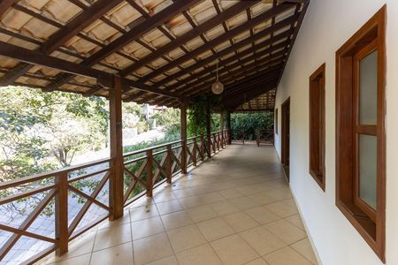 Varanda da Sala 1 de casa de condomínio à venda com 4 quartos, 322m² em Vereda das Gerais, Nova Lima