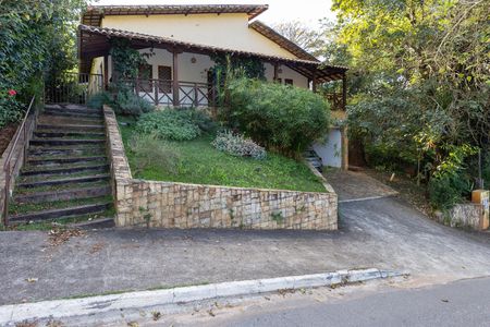 Fachada de casa de condomínio à venda com 4 quartos, 322m² em Vereda das Gerais, Nova Lima