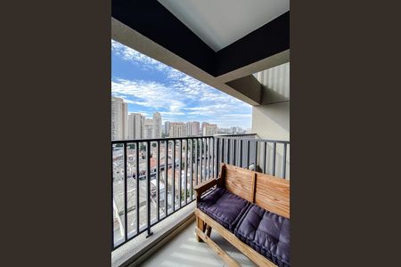 Varanda de apartamento para alugar com 1 quarto, 35m² em Pompeia, São Paulo
