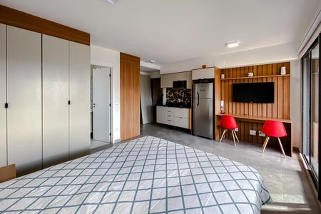 Studio de apartamento para alugar com 1 quarto, 35m² em Pompeia, São Paulo