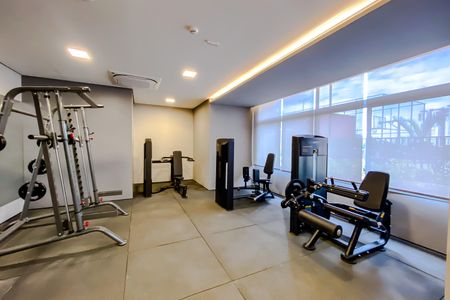 Apartamento para alugar com 35m², 1 quarto e sem vaga Apartamento para alugar com 35m², 1 quarto e sem vagaÁrea comum - Academia