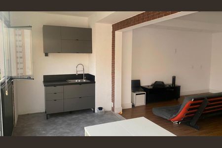 Foto 02 de kitnet/studio para alugar com 1 quarto, 42m² em Campos Elíseos, São Paulo
