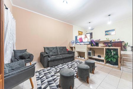 Sala de casa à venda com 5 quartos, 274m² em Campestre, Santo André