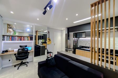 Sala de apartamento para alugar com 1 quarto, 38m² em Belenzinho, São Paulo