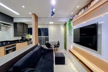 Sala de apartamento para alugar com 1 quarto, 38m² em Belenzinho, São Paulo