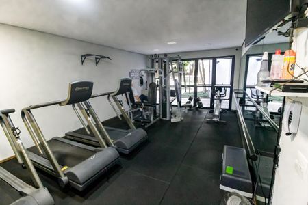 Apartamento para alugar com 50m², 1 quarto e 1 vaga Apartamento para alugar com 50m², 1 quarto e 1 vagaÁrea comum - Academia
