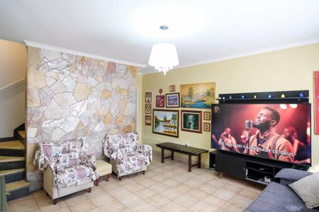 Sala de casa à venda com 3 quartos, 120m² em Barcelona, São Caetano do Sul