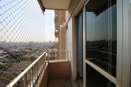 Apartamento para alugar com 110m², 2 quartos e 1 vagaVaranda do quarto 1 - Suíte