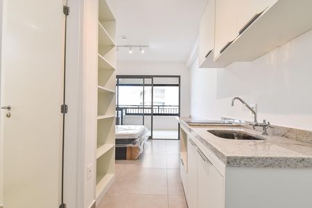 Studio para alugar com 28m², 1 quarto e sem vaga Studio para alugar com 28m², 1 quarto e sem vagaCozinha