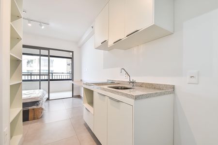 Studio para alugar com 28m², 1 quarto e sem vaga Studio para alugar com 28m², 1 quarto e sem vagaCozinha