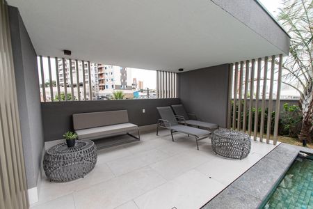 Studio para alugar com 28m², 1 quarto e sem vaga Studio para alugar com 28m², 1 quarto e sem vagaÁrea comum - Piscina