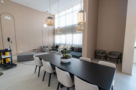 Studio para alugar com 28m², 1 quarto e sem vaga Studio para alugar com 28m², 1 quarto e sem vagaÁrea comum - Salão de festas