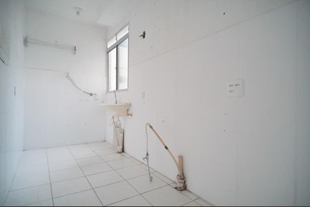 Cozinha de apartamento à venda com 2 quartos, 50m² em Santos Dumont, São Leopoldo