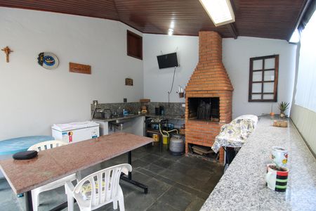 Churrasqueira de casa à venda com 4 quartos, 390m² em Parque dos Principes, São Paulo