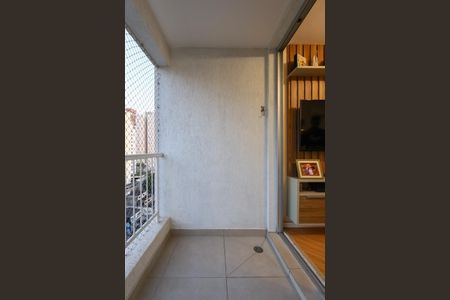 Varanda da Sala de apartamento para alugar com 2 quartos, 48m² em Super Quadra Morumbi, São Paulo