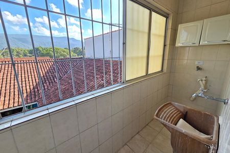 Área de Serviço de apartamento para alugar com 2 quartos, 95m² em Vila Caiçara, Praia Grande