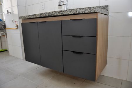 Detalhe - Cozinha Americana de apartamento para alugar com 2 quartos, 42m² em Jardim Iris, São Paulo