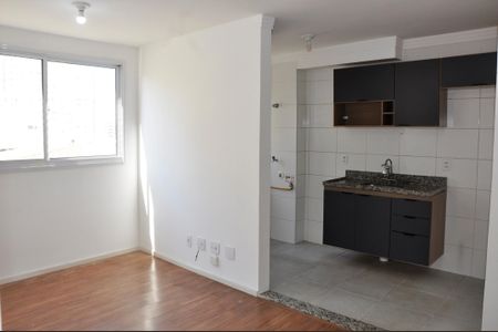 Apartamento para alugar com 42m², 2 quartos e 1 vagaDetalhe - Sala