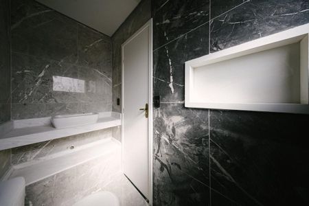 Casa à venda com 118m², 3 quartos e 4 vagasBanheiro da Suíte