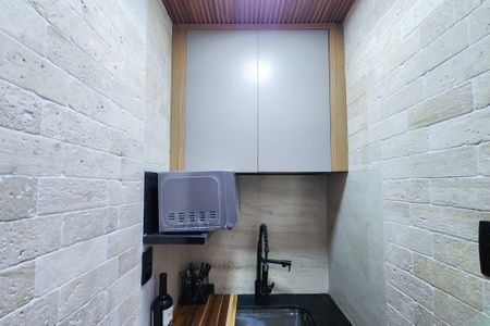 Studio para alugar com 21m², 1 quarto e sem vagaCozinha 