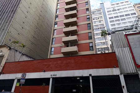 Apartamento para alugar com 37m², 1 quarto e 1 vaga Apartamento para alugar com 37m², 1 quarto e 1 vagaFachada