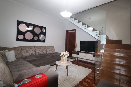 Sala de casa à venda com 2 quartos, 156m² em Vila Luzita, Santo André