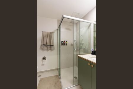 Studio para alugar com 30m², 1 quarto e sem vaga Studio para alugar com 30m², 1 quarto e sem vagaBanheiro