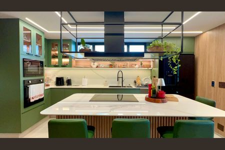 Cozinha de apartamento à venda com 3 quartos, 180m² em Jardim Paulista, São Paulo